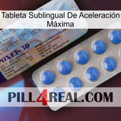 Tableta Sublingual De Aceleración Máxima 39